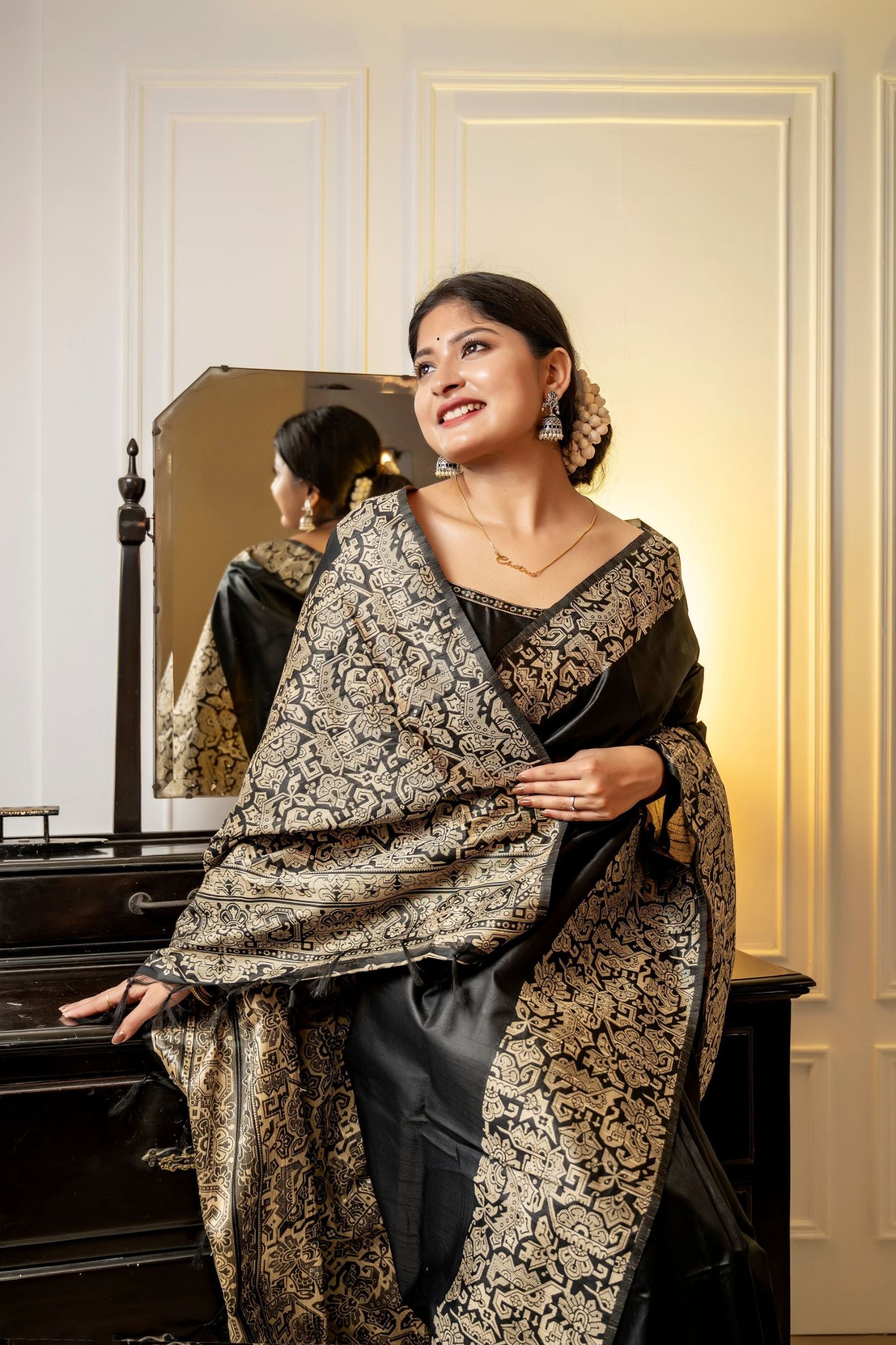 5 Stunning Black Sarees Every Saree Lover Should Own